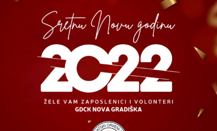Sretnu Novu 2022. godinu želi GDCKNG!