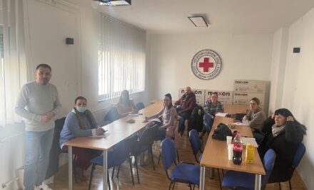 Tečaj prve pomoći za koordinatore rada s mladeži Crvenog križa