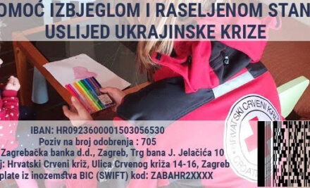 Apel za pomoć izbjeglom i raseljenom stanovništvu uslijed ukrajinske krize
