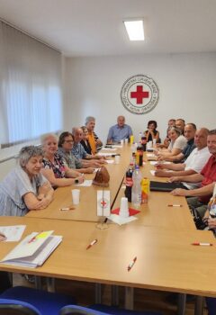 Sjednica skupštine HCK Gradskog društva Crvenog križa Nova